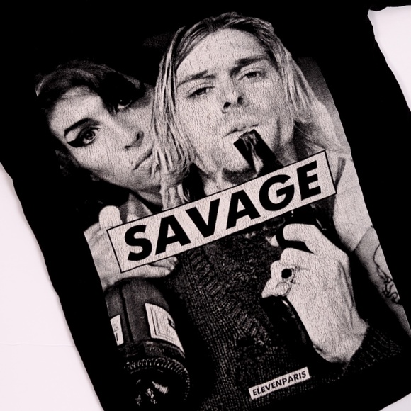 Vintage t-shirt Life is a Joke, Eleven Paris SAVAG - Picture 3 of 4